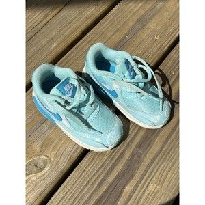 Nike Air Max 90 Prem Mesh G5 Frozen Snow Flake Blue Sz 7 C Toddler Girl 724878